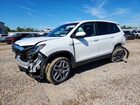 2023 Honda Passport Exl White vin: 5FNYF8H57PB002758