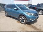 2016 Honda Cr-v Touring Синий vin: 5J6RM3H90GL018212