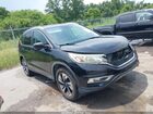 2016 Honda Cr-v Touring Черный vin: 5J6RM3H93GL010895