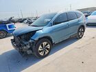 2016 Honda Cr-v Touring Blue vin: 5J6RM3H94GL013515