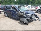 2016 Honda Cr-v Ex Blue vin: 5J6RM4H50GL120435