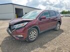 2016 Honda Cr-v Ex Темно-бордовый vin: 5J6RM4H53GL112619