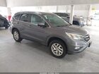 2016 Honda Cr-v Ex-l Gray vin: 5J6RM4H71GL041616