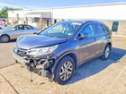 2016 Honda Cr-v Exl Gray vin: 5J6RM4H71GL057637