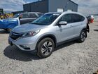2016 Honda Cr-v Touring Silver vin: 5J6RM4H98GL033157