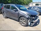 2019 Honda Cr-v Ex Gray vin: 5J6RW1H59KA011615