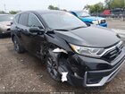 2021 Honda Cr-v Awd Ex-l Черный vin: 5J6RW2H87MA012345