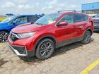 2021 Honda Cr-v Exl Red vin: 5J6RW2H8XML005197