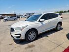 2019 Acura Rdx White vin: 5J8TC1H33KL006533