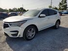 2020 Acura Rdx Advance White vin: 5J8TC2H72LL022345