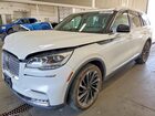 2020 Lincoln Aviator Reserve White vin: 5LM5J7XC4LGL05484