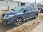 2016 Nissan Pathfinder Platinum Blue vin: 5N1AR2MM4GC635214
