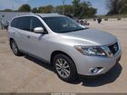 2016 Nissan Pathfinder Sv Silver vin: 5N1AR2MM8GC608341