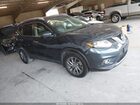 2016 Nissan Rogue Sl Dark Blue vin: 5N1AT2MT1GC874602