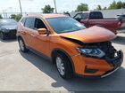 2018 Nissan Rogue Sv Orange vin: 5N1AT2MT1JC840666