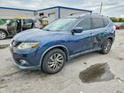 2016 Nissan Rogue Sl Blue vin: 5N1AT2MTXGC734032