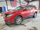 2016 Nissan Rogue Sv Red vin: 5N1AT2MV6GC916991