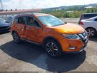 2017 Nissan Rogue Sl Orange vin: 5N1AT2MV7HC829358