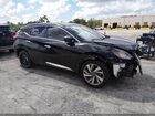 2021 Nissan Murano Sl Fwd Black vin: 5N1AZ2CJXMC109348