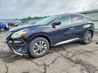 2016 Nissan Murano Sl Черный vin: 5N1AZ2MH0GN128253