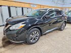 2017 Nissan Murano S Black vin: 5N1AZ2MHXHN119433