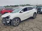 2019 Nissan Murano S White vin: 5N1AZ2MS2KN152624