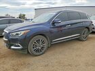 2017 Infiniti Qx60 Синий vin: 5N1DL0MM1HC509090