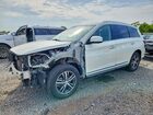 2017 Infiniti Qx60 Base White vin: 5N1DL0MM9HC527434