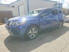 2020 Nissan Pathfinder S Blue vin: 5N1DR2AN2LC638178