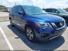 2020 Nissan Pathfinder Sv 4wd Blue vin: 5N1DR2BM7LC601374