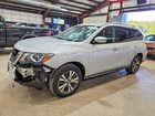 2017 Nissan Pathfinder Sv Silver vin: 5N1DR2MM1HC670100