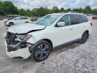 2018 Nissan Pathfinder Platinum White vin: 5N1DR2MM1JC647227