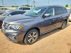 2018 Nissan Pathfinder Sv Gray vin: 5N1DR2MM1JC670099