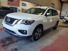 2017 Nissan Pathfinder Sl Белый vin: 5N1DR2MM3HC693331