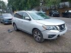 2018 Nissan Pathfinder Sv Silver vin: 5N1DR2MM3JC611765