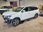 2018 Nissan Pathfinder Sv White vin: 5N1DR2MM3JC678379