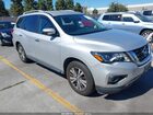 2019 Nissan Pathfinder Sv Silver vin: 5N1DR2MM3KC617583