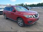 2017 Nissan Pathfinder S Красный vin: 5N1DR2MM4HC693872