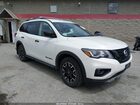 2019 Nissan Pathfinder Sv White vin: 5N1DR2MM5KC623191