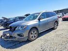 2019 Nissan Pathfinder Sv Серый vin: 5N1DR2MM6KC653008