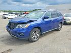 2017 Nissan Pathfinder Sl Blue vin: 5N1DR2MM9HC684469