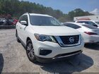 2018 Nissan Pathfinder S White vin: 5N1DR2MN3JC657816