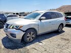 2018 Nissan Pathfinder Sv Silver vin: 5N1DR2MN6JC607203