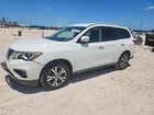 2019 Nissan Pathfinder Sv White vin: 5N1DR2MN8KC620844