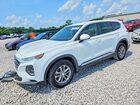 2019 Hyundai Santa Fe Se Белый vin: 5NMS23AD2KH134761