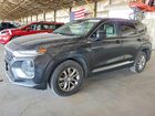 2020 Hyundai Santa Fe Se Black vin: 5NMS23AD3LH247345