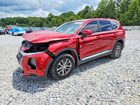 2019 Hyundai Santa Fe Se Red vin: 5NMS23AD4KH134440
