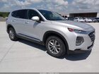 2019 Hyundai Santa Fe Se Silver vin: 5NMS23AD5KH123236