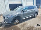 2022 Hyundai Santa Fe Sel Gray vin: 5NMS24AJ4NH406338
