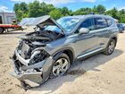 2022 Hyundai Santa Fe Sel Gray vin: 5NMS2DAJ0NH458243